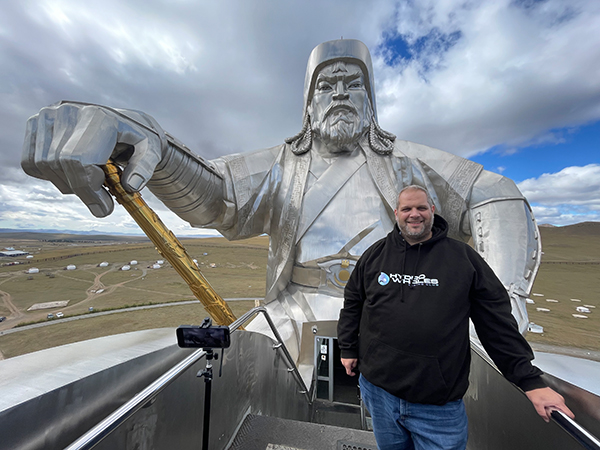 Genghis-Khan-Statue